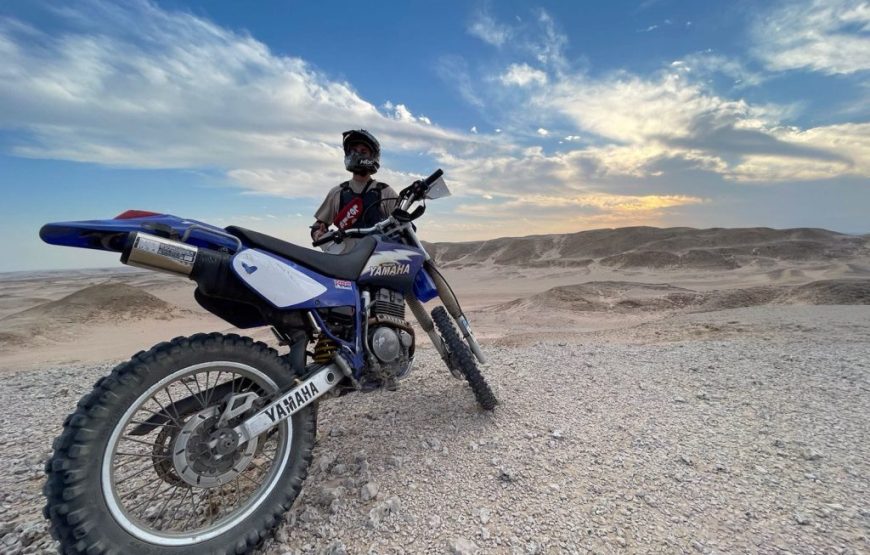 Hurghada 2 hours moto cross desert and Sea tour